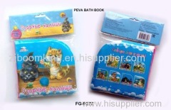 Round Corner Soft Material Baby Bath Book with CMYK printing