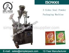 Automatic Three Sides Seal Bag Milk Tea Powder Packaging Machine