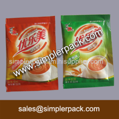 Automatic Three Sides Seal Bag Milk Tea Powder Packaging Machine