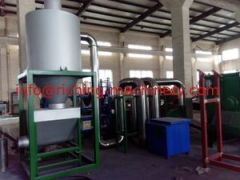 plastic recycling machine line