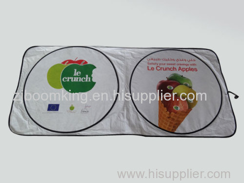 Tyvek Car Sunshade with Customized Printing Available