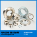 NdFeB Magnet Rings N45 Ni plated