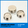 Neodymium Pot Magnet with metal frame