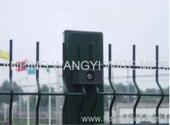 high security factory galvanized then coated wire fencing
