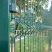 high security galvanized then coated wire fencing