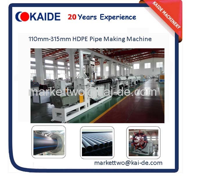 110mm-315mm HDPE Pipe Making Machine