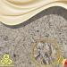 Gold Rush-Golden glass debris inside Quartz Stone Slab for Countertop