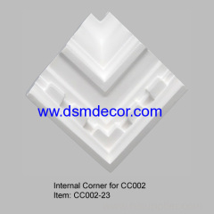 Dental Polyurethane Foam Crown Mouldings for Interior Decoration