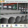 Large diameter pipe 300 series ss304 stainless steel pipe price list