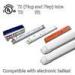High Lumen 3120lm 24 Watt 5 Foot Retrofit Led Tube Lights For Home