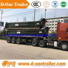 China made heavy duty tipper trailer rear dump semi trailer