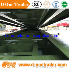 China made heavy duty tipper trailer rear dump semi trailer