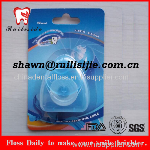 PTFE dental floss blister card packing