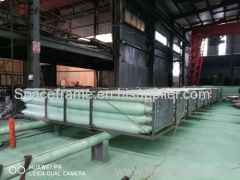 steel structure space frame building coal shed of power plant