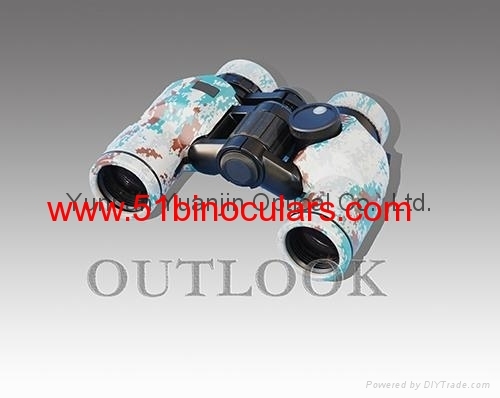 Hunting binoculars camouflage 7x30 with compass Hunting binoculars 7x30c