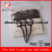 black bamboo charcoal dental flosser