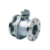 Flanged stainless steel ball valve