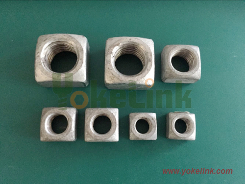 1 3/8'' big size HDG Square nut