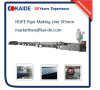 High Speed 20m-63mm HDPE Pipe Making Machine
