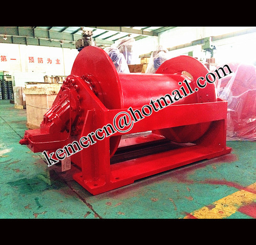 high quality hoisting hydraulic winch (marine winch dredger winch)