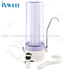 Two Stage Countertop Water Purifier Home Use Factory Price Kitchen Use desktop Water Filter