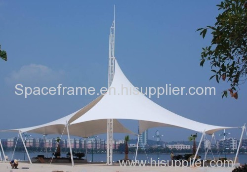steel membrane structure for shed