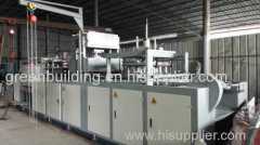 Automatic continuous vacuum forming machine