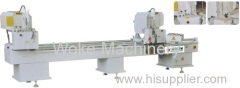 aluminum window door double head cutting saw