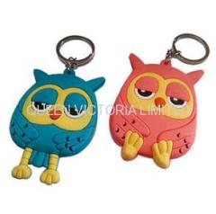 pvc rubber key chain