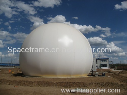 Double Membrane Structure Shed Biogas Holders