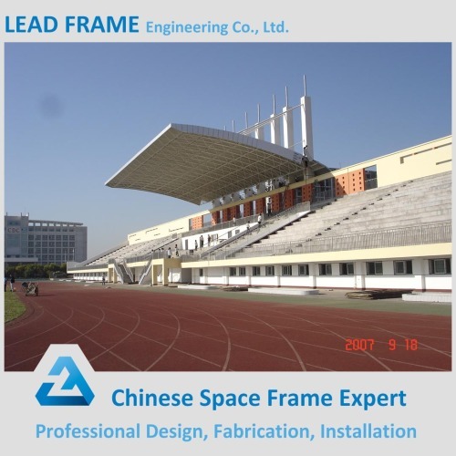 Metal prefabricated sheds steel space frame grandstand