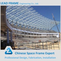 Truss structure steel member grandstand