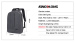 High quality oem laptop backpack