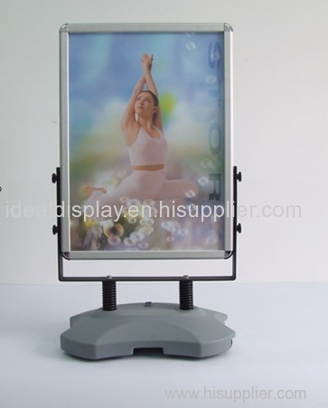 Water tank outdoor poster stand