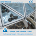 Galvanized steel glass roof dome
