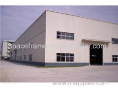 Cost saving light steel structure prefab factory workshop building