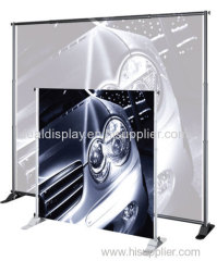 Flex display screen adjustable banner stand