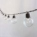 Solar Powered G40 LED String Light 20ct