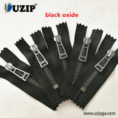 black oxide zippers made in China