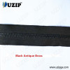 black anti brass heavy duty metal zippers