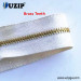 Brass Zipper and Purified Cotton Tape Zipper