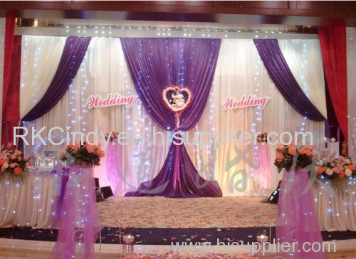 wholesale pipe drape adjustable aluminum backdrops event decoration equipment