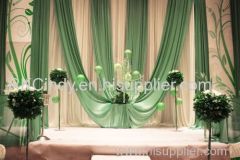 wholesale backdrop white background wedding hall decoration for wedding decoration pipe drapes