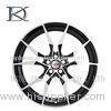 High Profile Forged Racing Alloy Wheels 20 Inch / Black Chrome Wheels For Vehicle