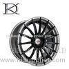 Forged Black Racing Wheels 18 Inch Chrome Rims Reduce Fuel Consumption