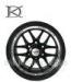 Low Pressure Replica Bbs Black Alloy Wheels 17" x 6.5 100 - 114.3 PCD