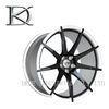 Black Deep Dish Rims Replica Luxury Forged Wheels For Motorcycle 17 Inch