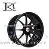 Forged Aluminum Black TE37 Replica Wheels 19 Inch Reduce Fuel Consumption