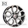 14 Inch - 17 Inch Gloss Black Cast Alloy Wheels Alloy Rims With Red Lip