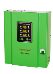 MPPT 80A 12V 24V 48V auto recognize intelligent MPPT charge controller with wide PV range